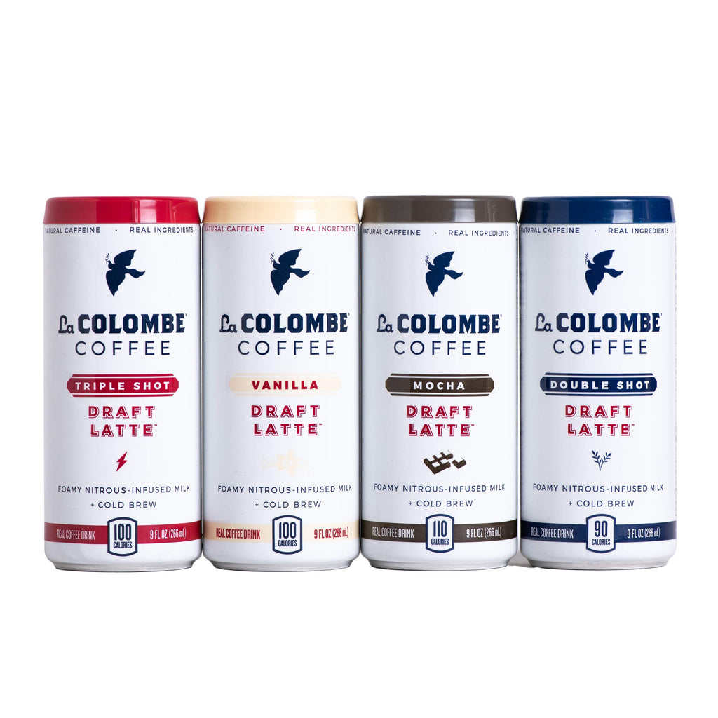 La Colombe Triple Draft Latte - 3 Shots Of Cold-Pressed Espresso and  Frothed Milk - Made With Real Ingredients - Grab And Go Coffee , 9 Fl Oz  (Pack of